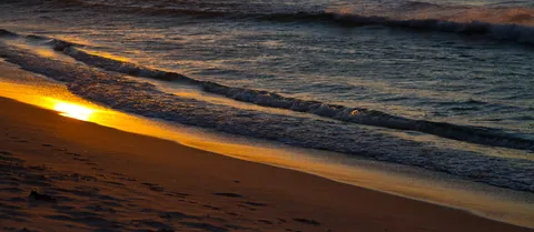 Sunset on Camps Bay Shoreline