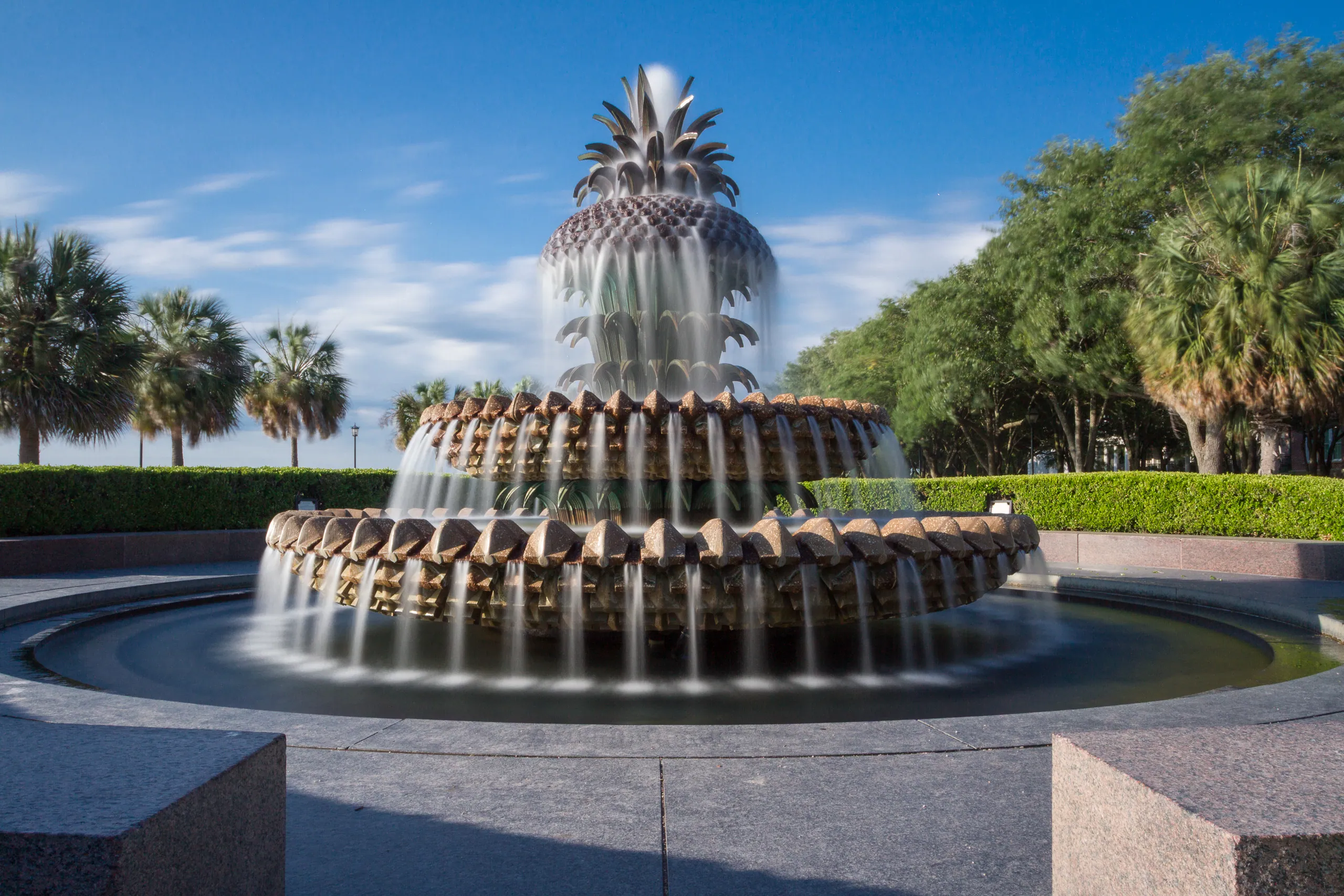 Palmetto Fountain, Waterfront Park