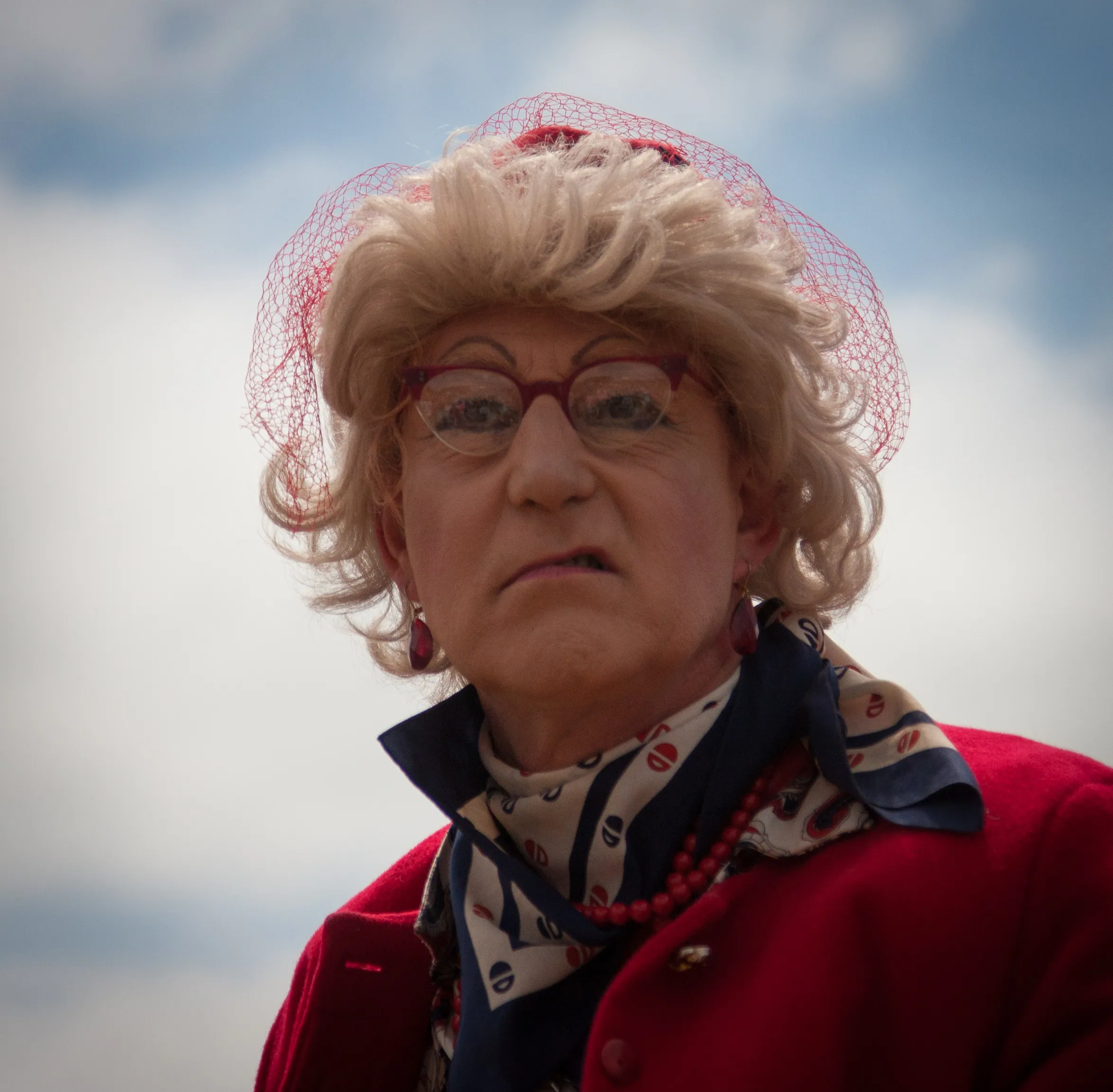 Segway Granny Closeup, Theatre Field