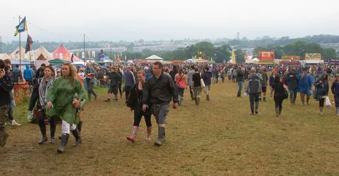 Other Stage field, Friday morning
