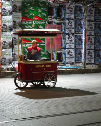 Street Hawker, Istiklal Caddesi