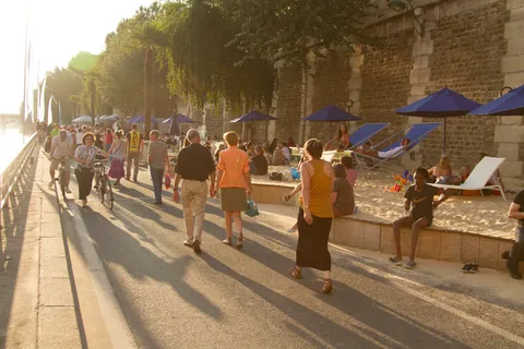 Paris Plage, August