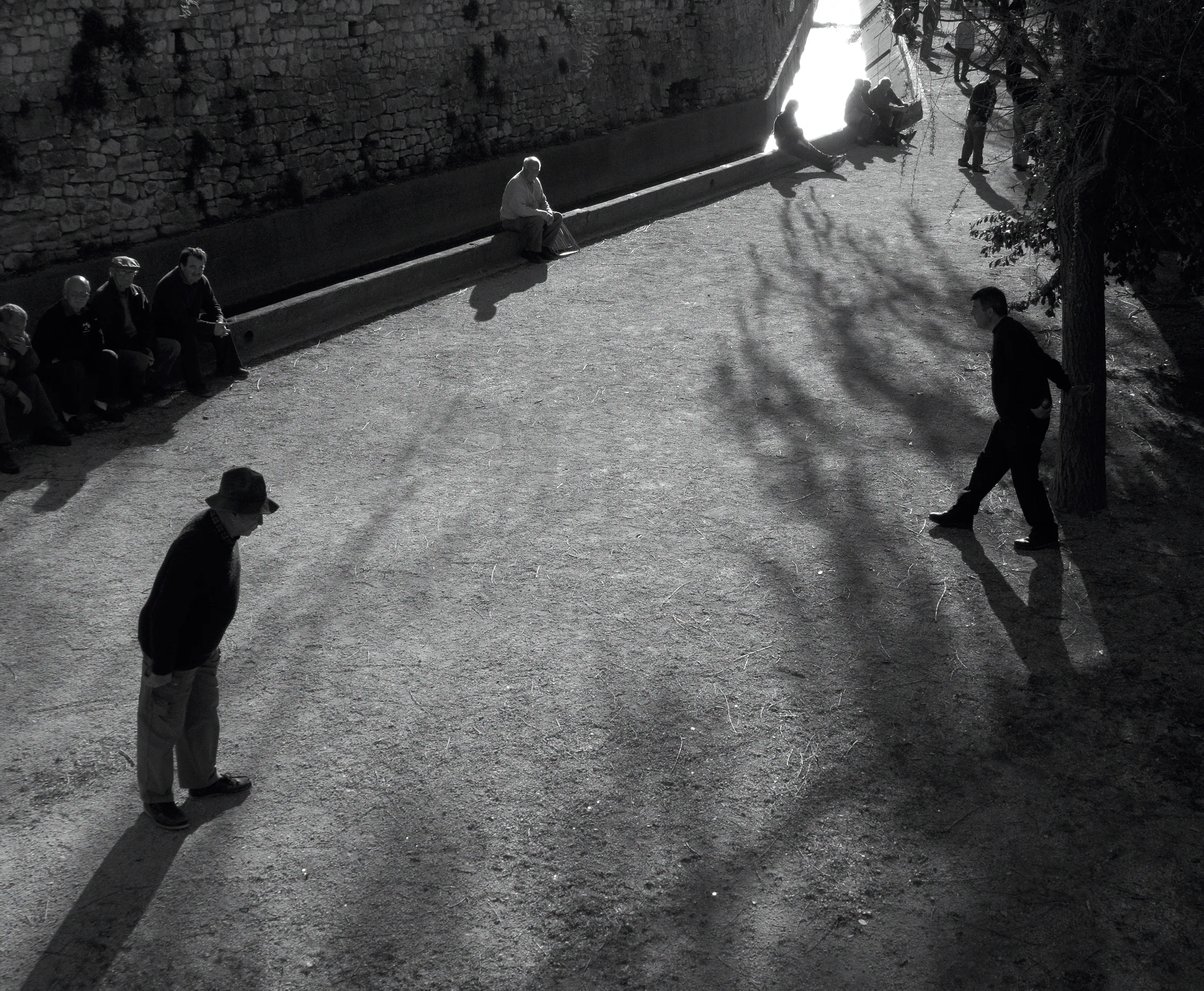 Pétanque in Pernes-les-Fontaines