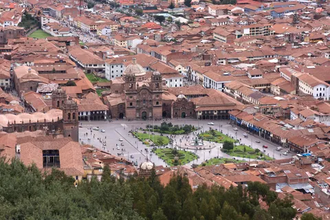 Plaza de Armas from above