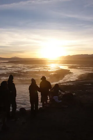 Sulphur Lake and hot springs