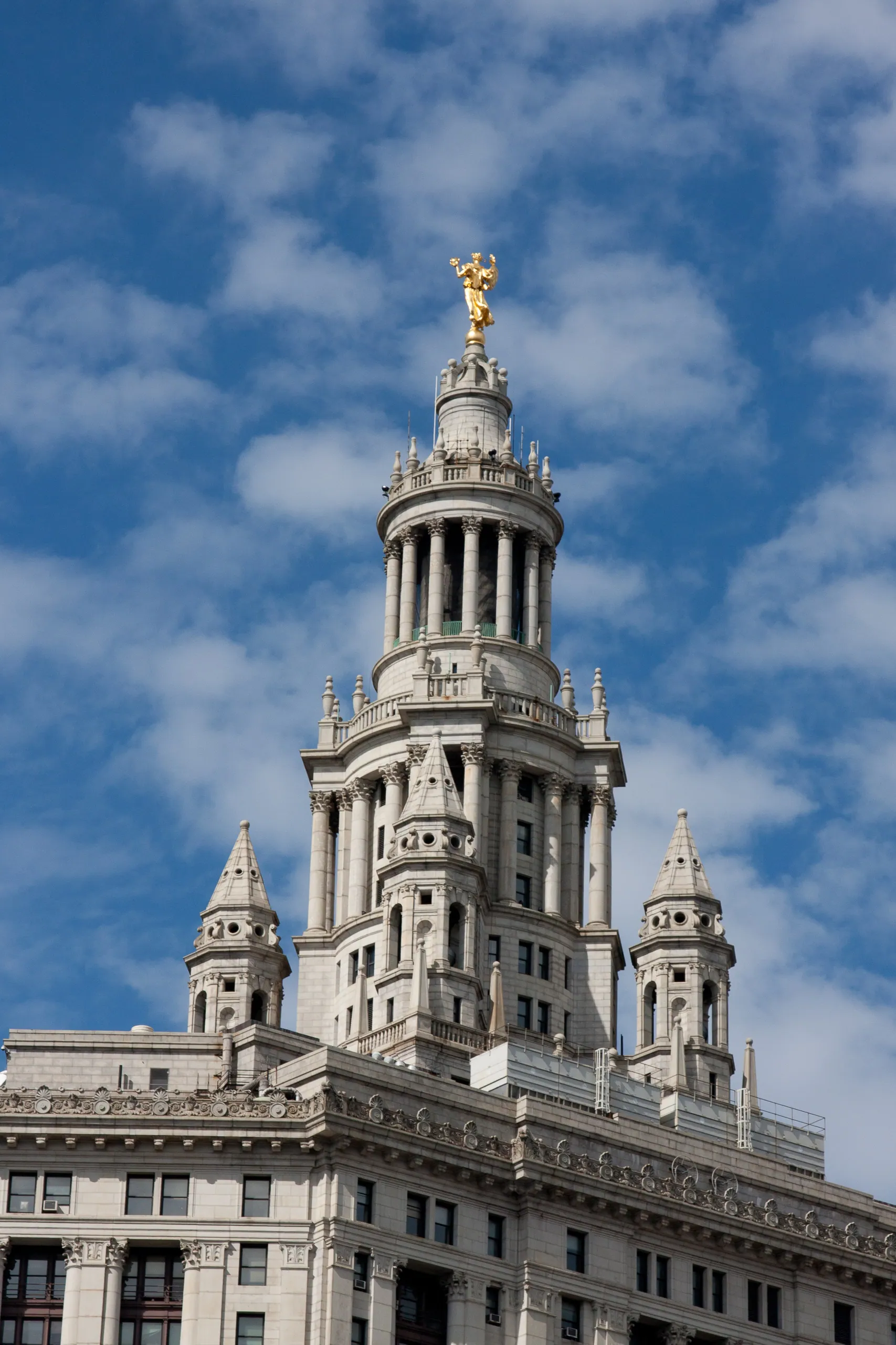 Cupola at top of Manhattan Municipal Building
