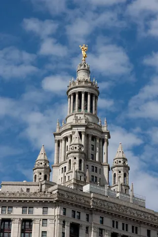Cupola at top of Manhattan Municipal Building