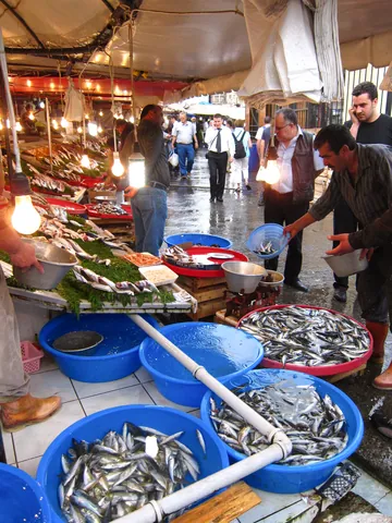 Fish market, Galata
