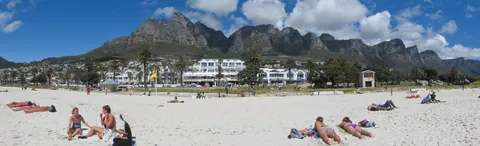 Camps Bay and Table Mountain (Panoramic)