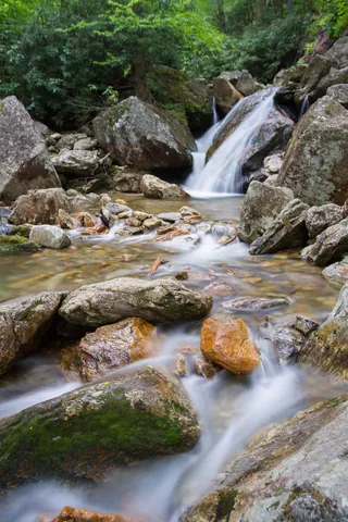 Skinny Dip Falls, North Carolina