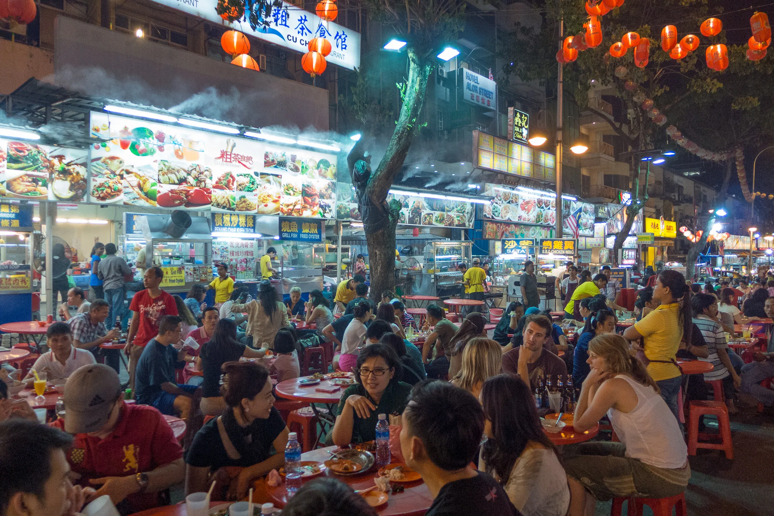 Chinese Night Market, Jalan Alor