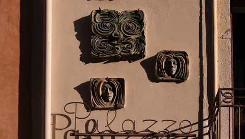 Late afternoon shadow, Taormina