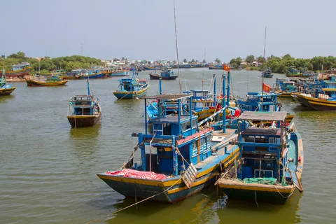 Phan Tiet Fishing Harbour