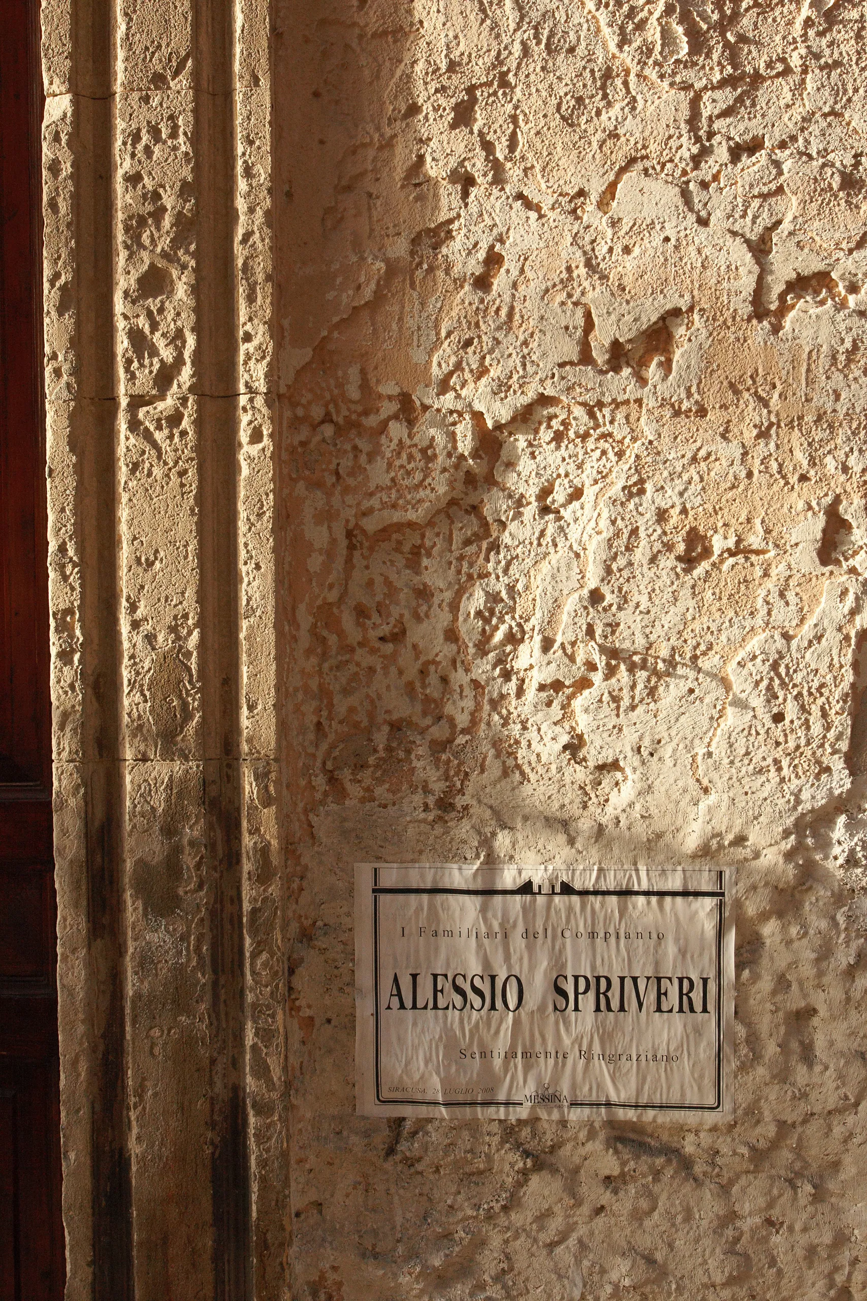 Ortigia Wall Detail - Siracusa, Sicily