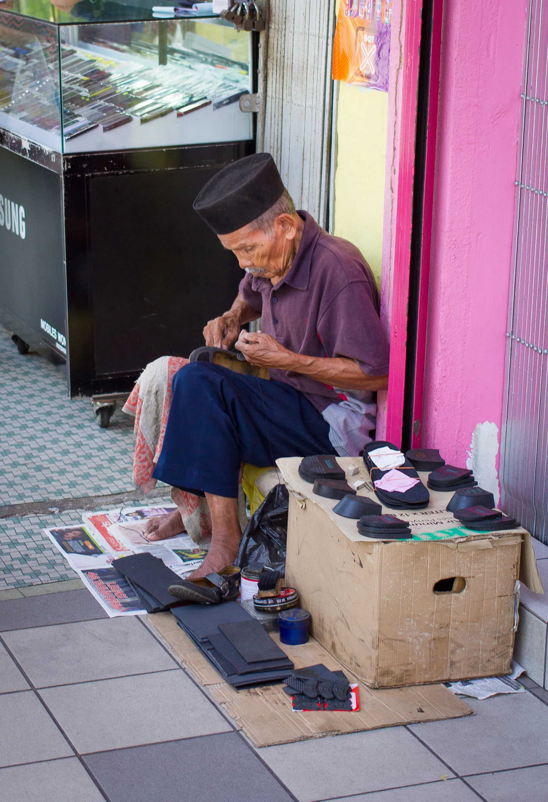 Shoe Repair, While You Wait