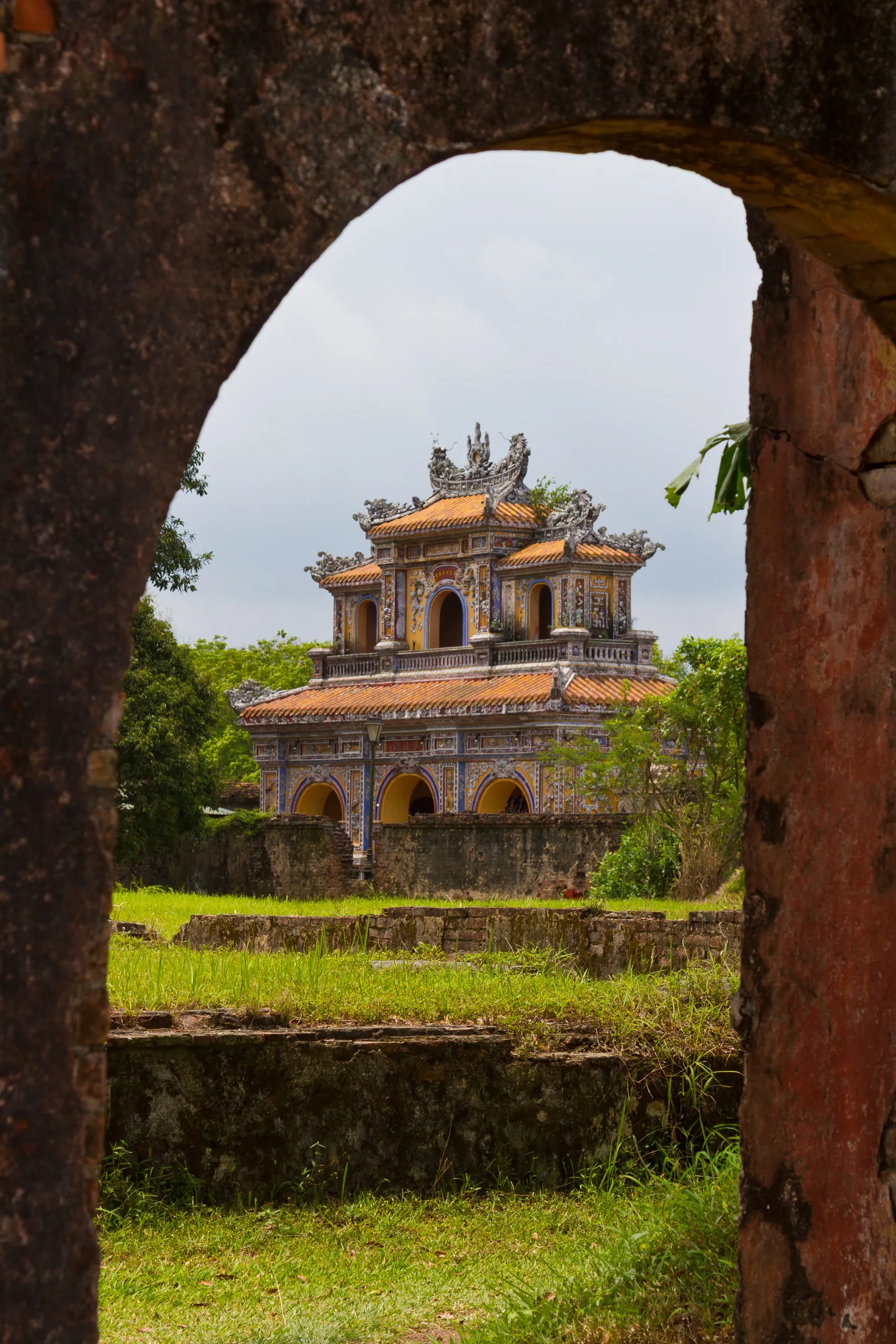 Temple in Forbidden City, Hue