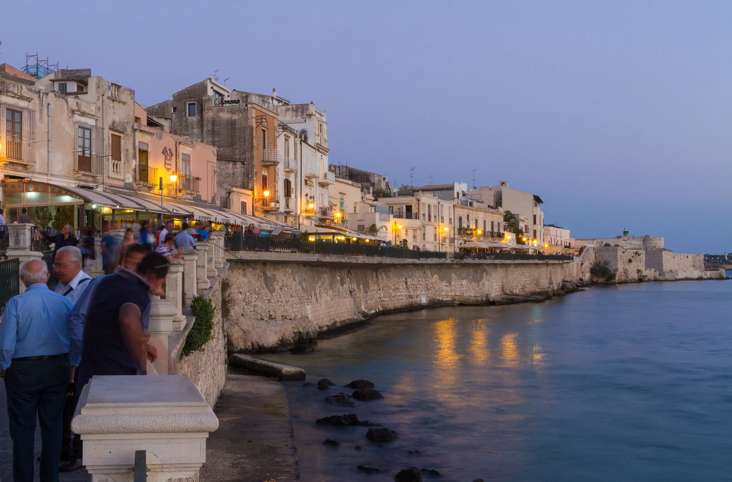 Evening Passaggiata, Ortigia, Syracuse