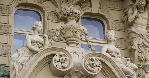 Architectural Detail along the Vltava