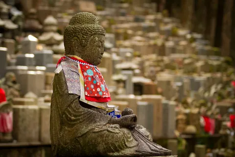 Jizō Statues, Oku-no-in Cemetery, Koya-san