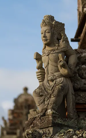 Guardian Statue, Taman Ayun Temple