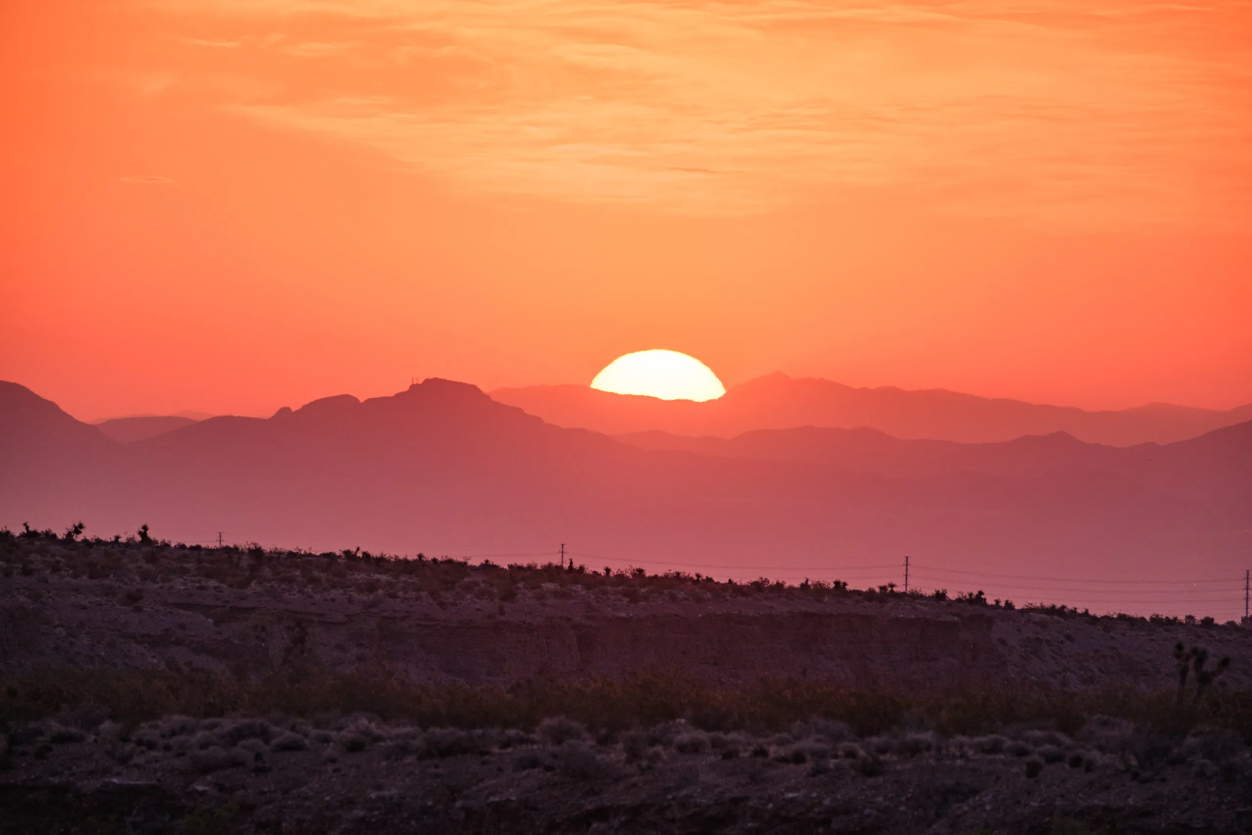 Red Rocks Canyon Sunrise