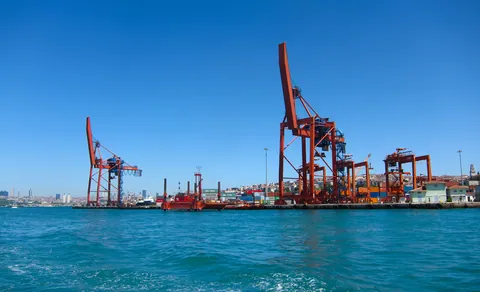 Container Cranes of Uskudar