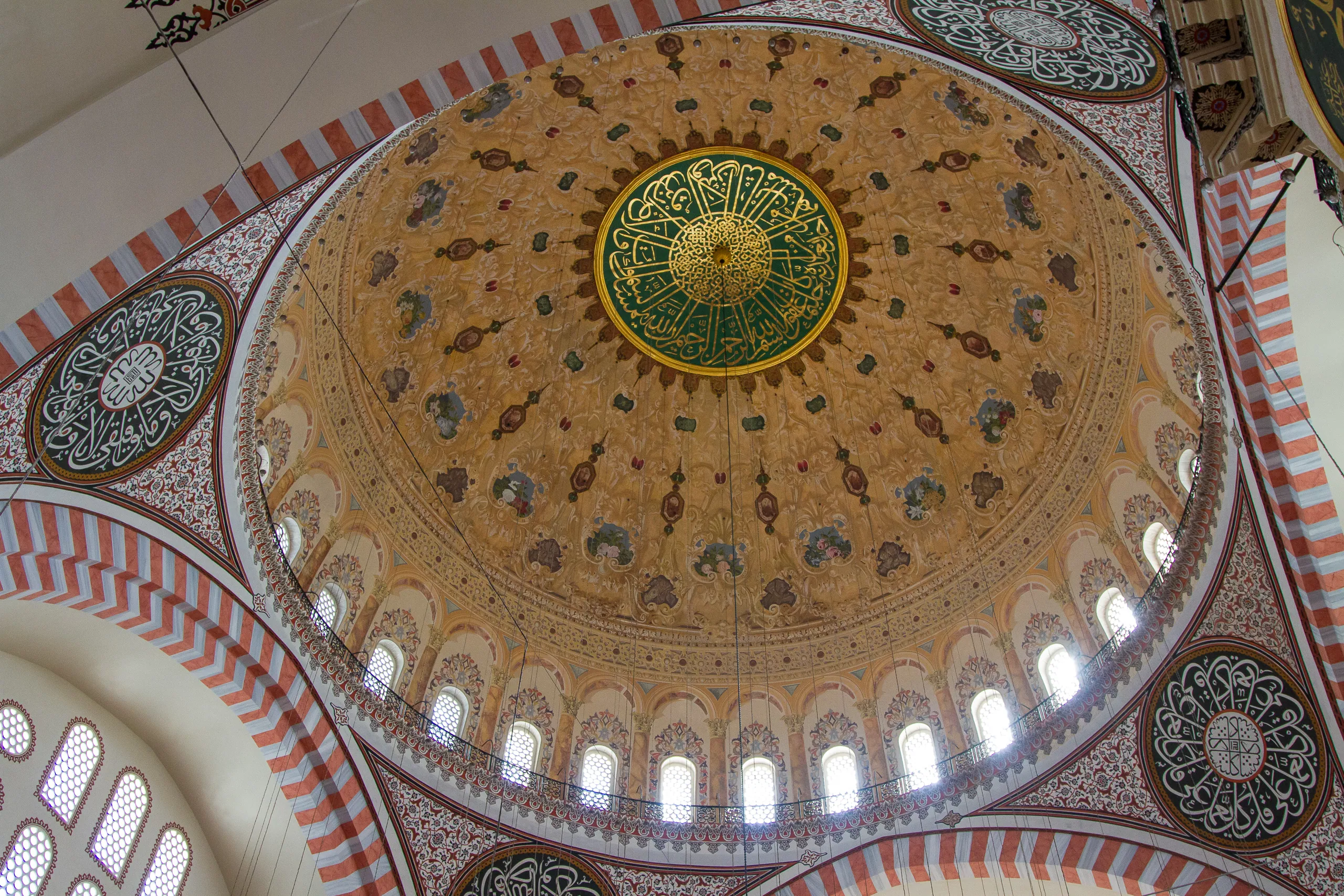 Suleymaniye Camii Ceiling Detail