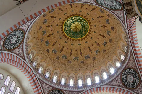 Suleymaniye Camii Ceiling Detail