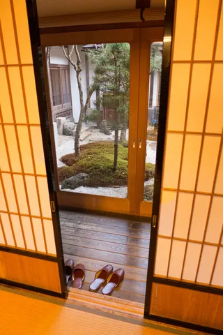 Interior of Ichijo-in Temple, Koya-san