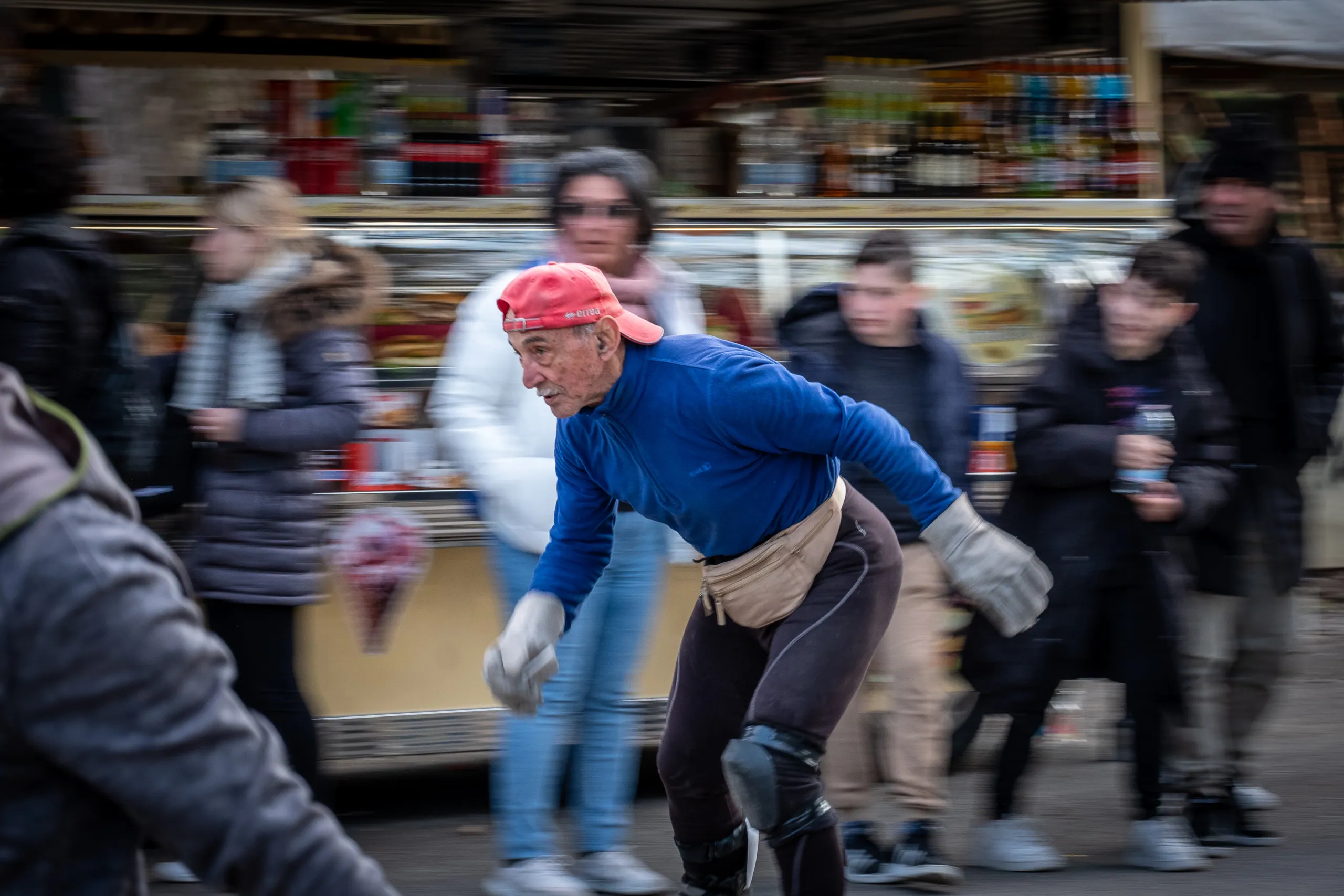 Speed Skater, Villa Borghese