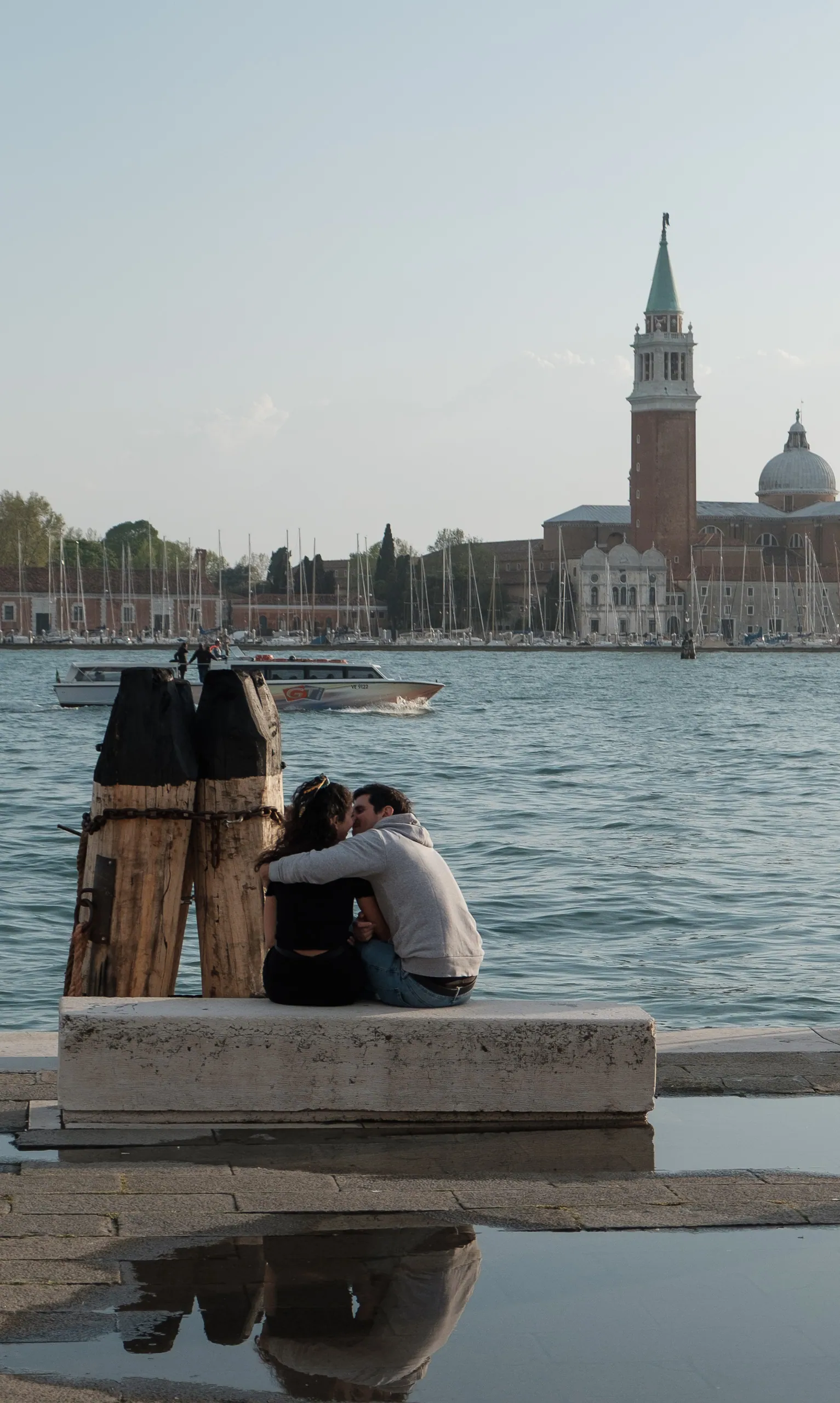 Lovers on the Guidecca Canal