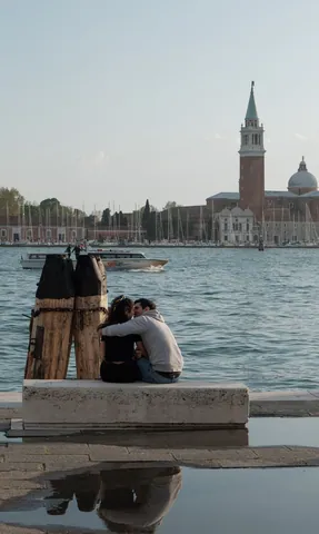 Lovers on the Guidecca Canal