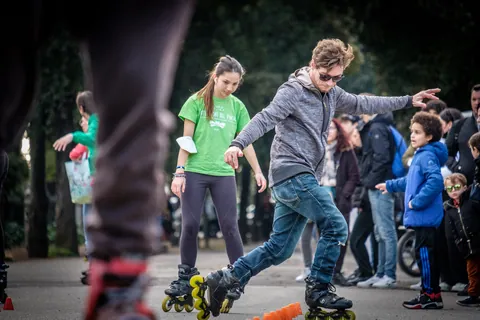 Rollerbladers, Villa Borghese