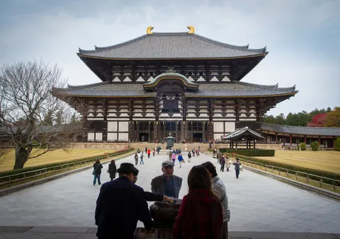 Todaiji Temple "Dabutsuden" Main Hall, Nara Park