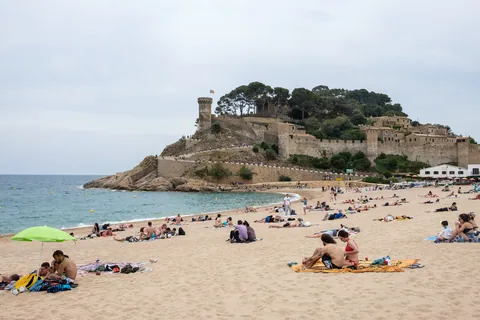 Tossa de Mar Beach and Castle