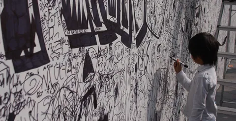 Matsuri Japan Festival - Writing on the Wall
