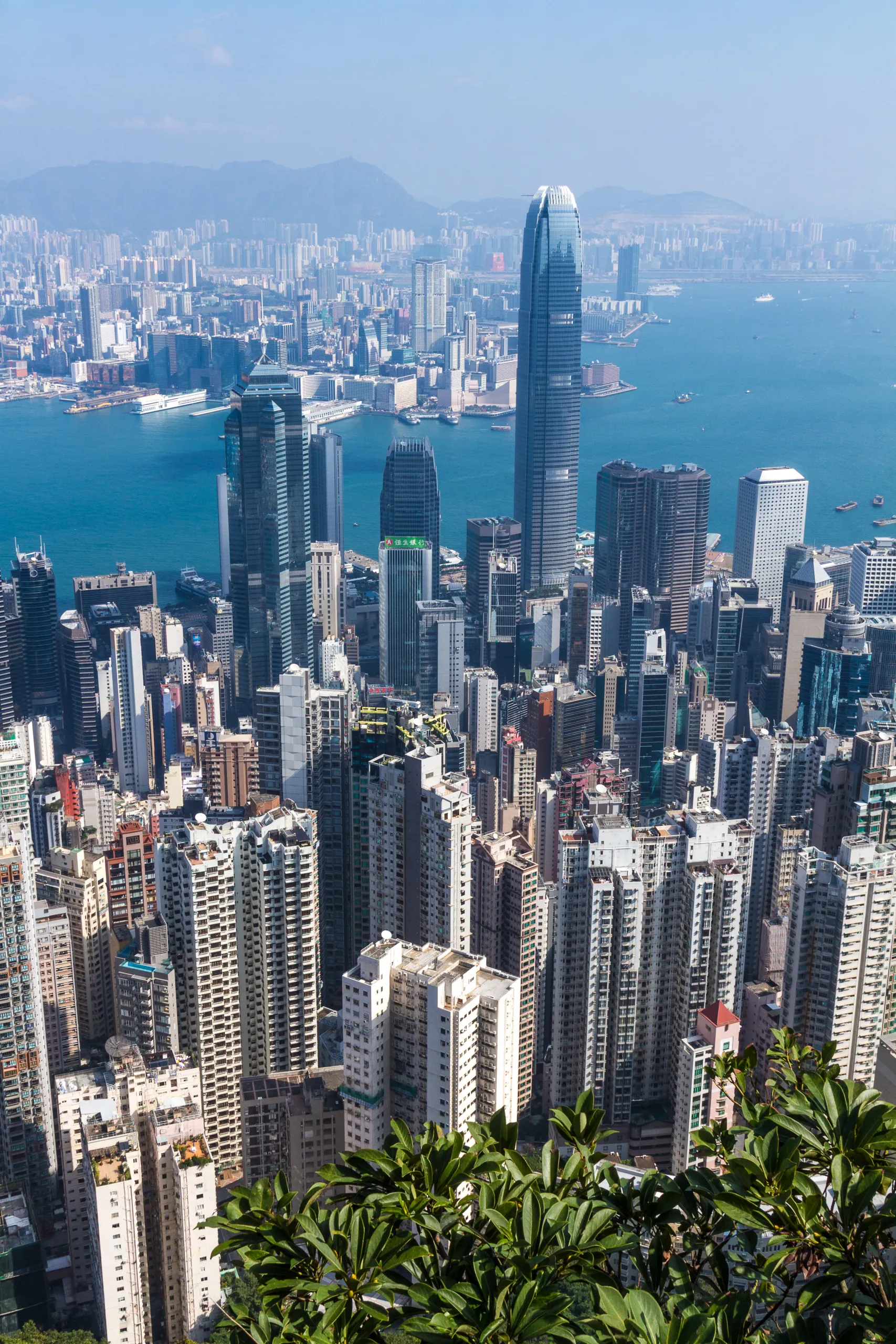 Central and Kowloon from Victoria Peak