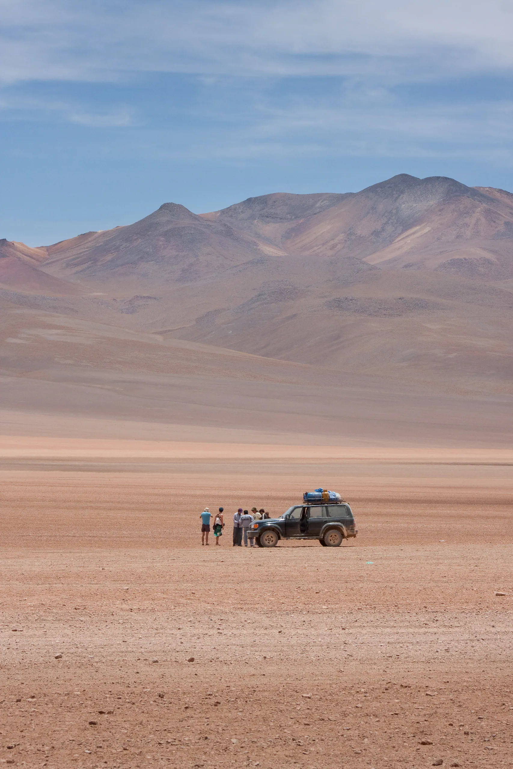 Jeep in the Desert