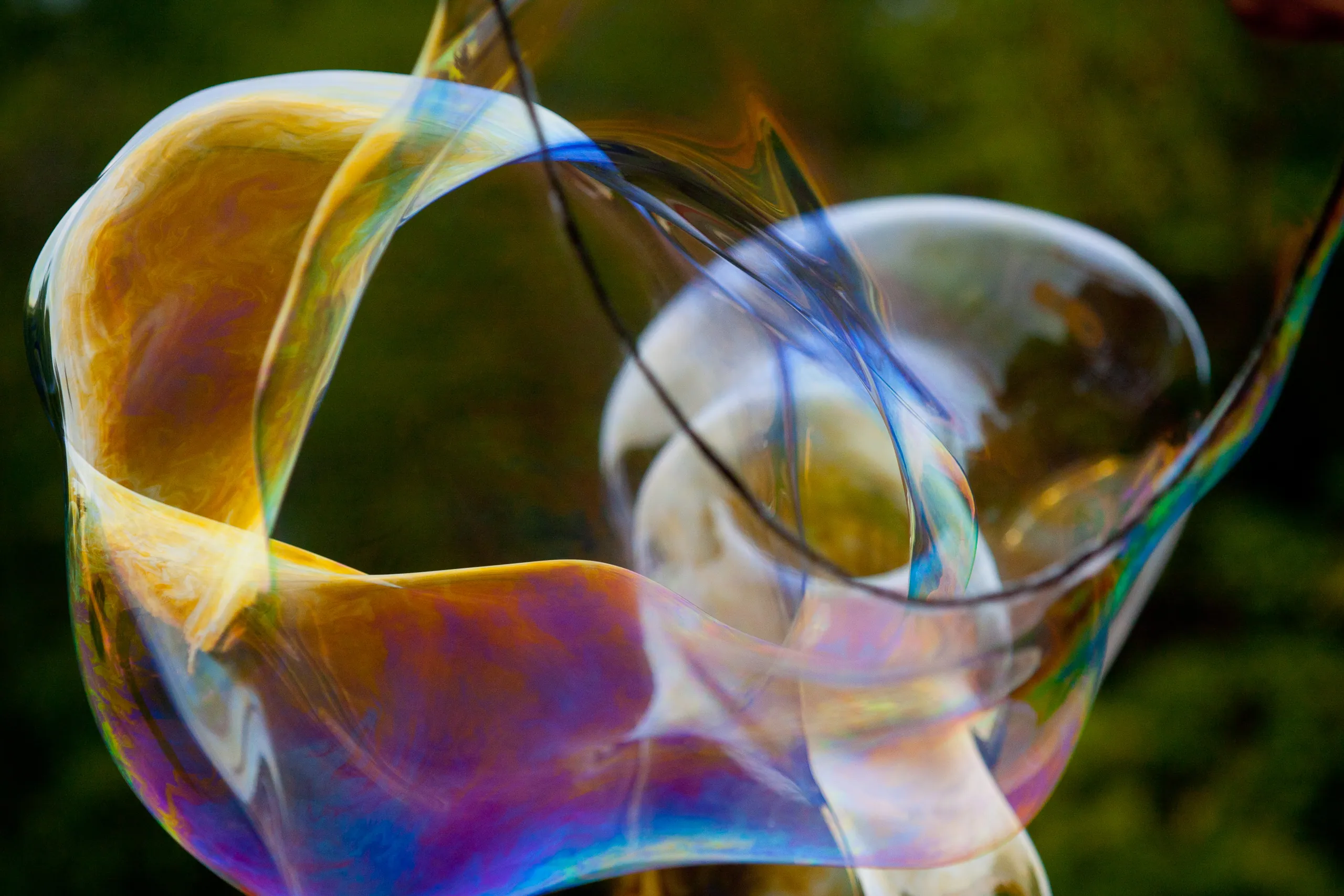 Soap Bubble Abstract, Central Park