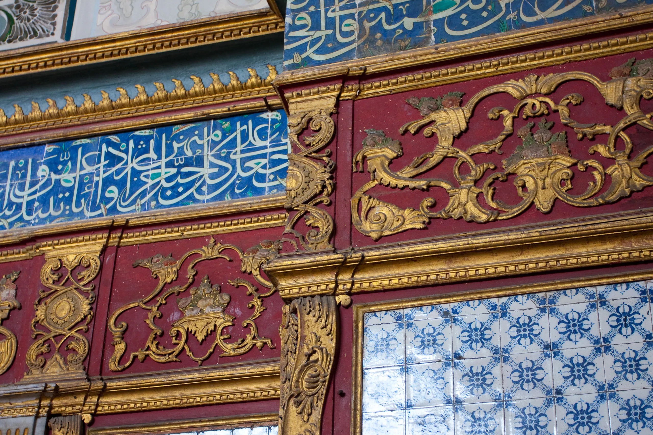 Wall Detail, the Harem, Topkapi Palace