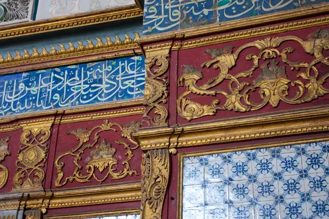 Wall Detail, the Harem, Topkapi Palace