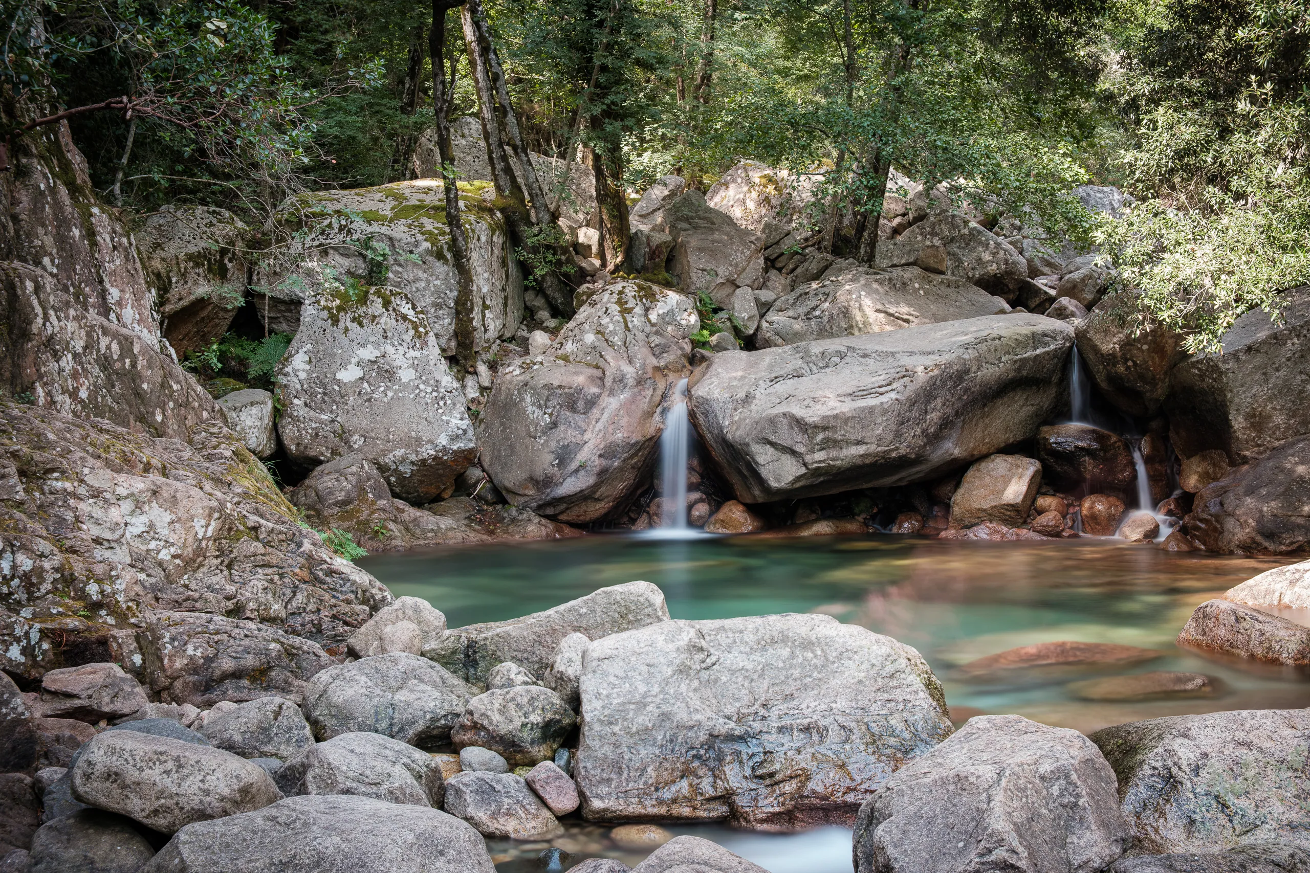 Cascades de Polischellu, Corsica