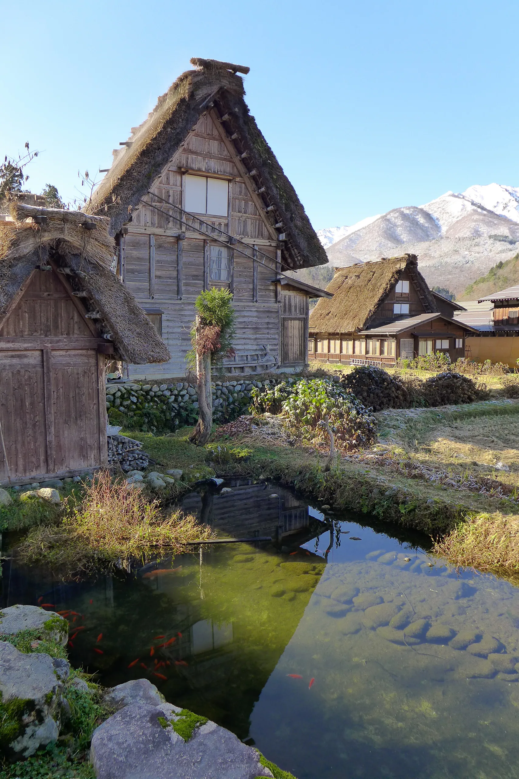 Gassho-zukuri farmhouses, Ogimachi, Shirakawa-go