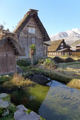 Gassho-zukuri farmhouses, Ogimachi, Shirakawa-go