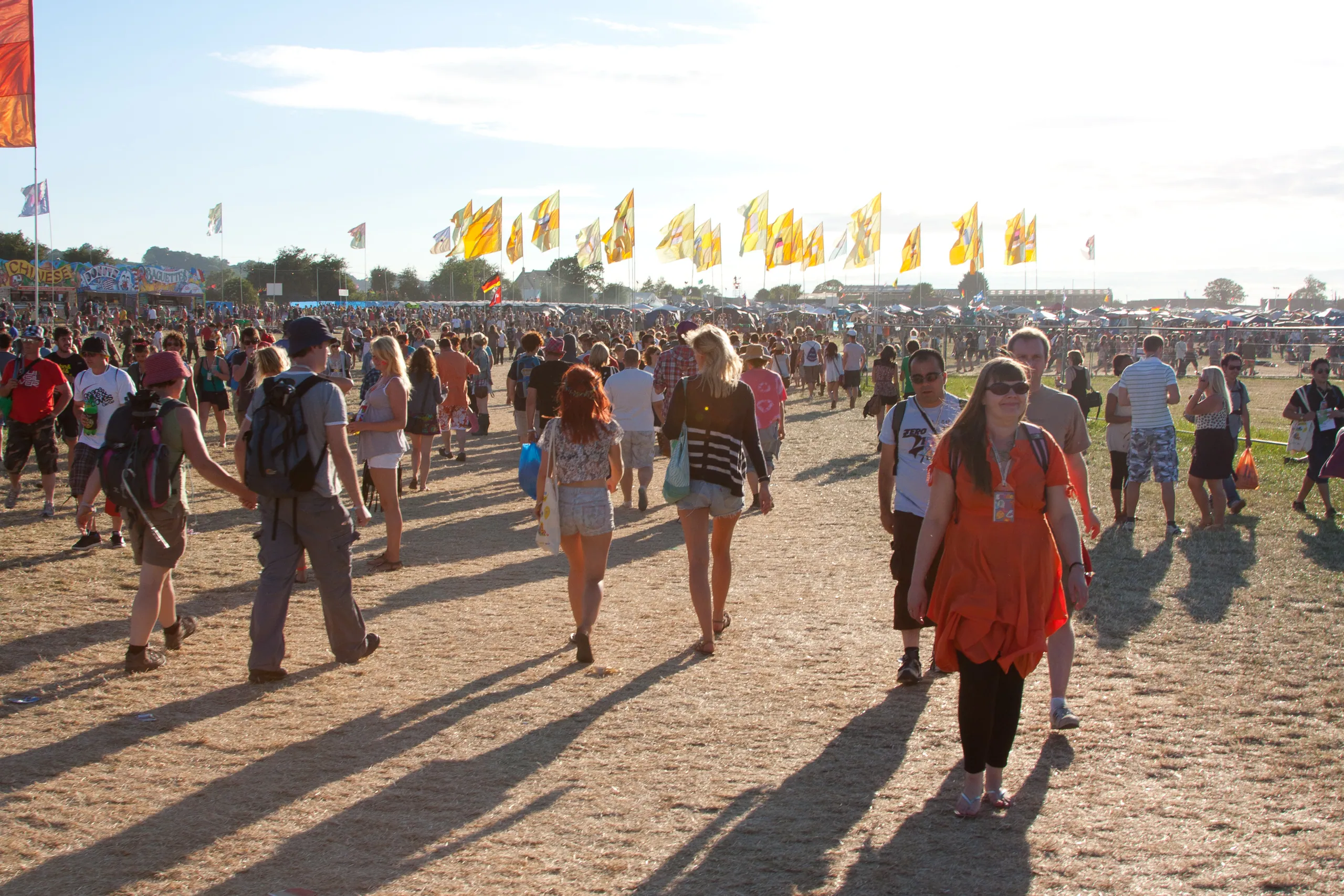 Late Afternoon in the Dance Village