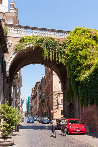 Verdant archway, Rome