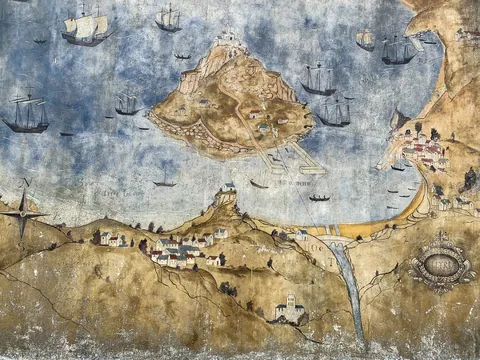St Michael's Mount - Mural