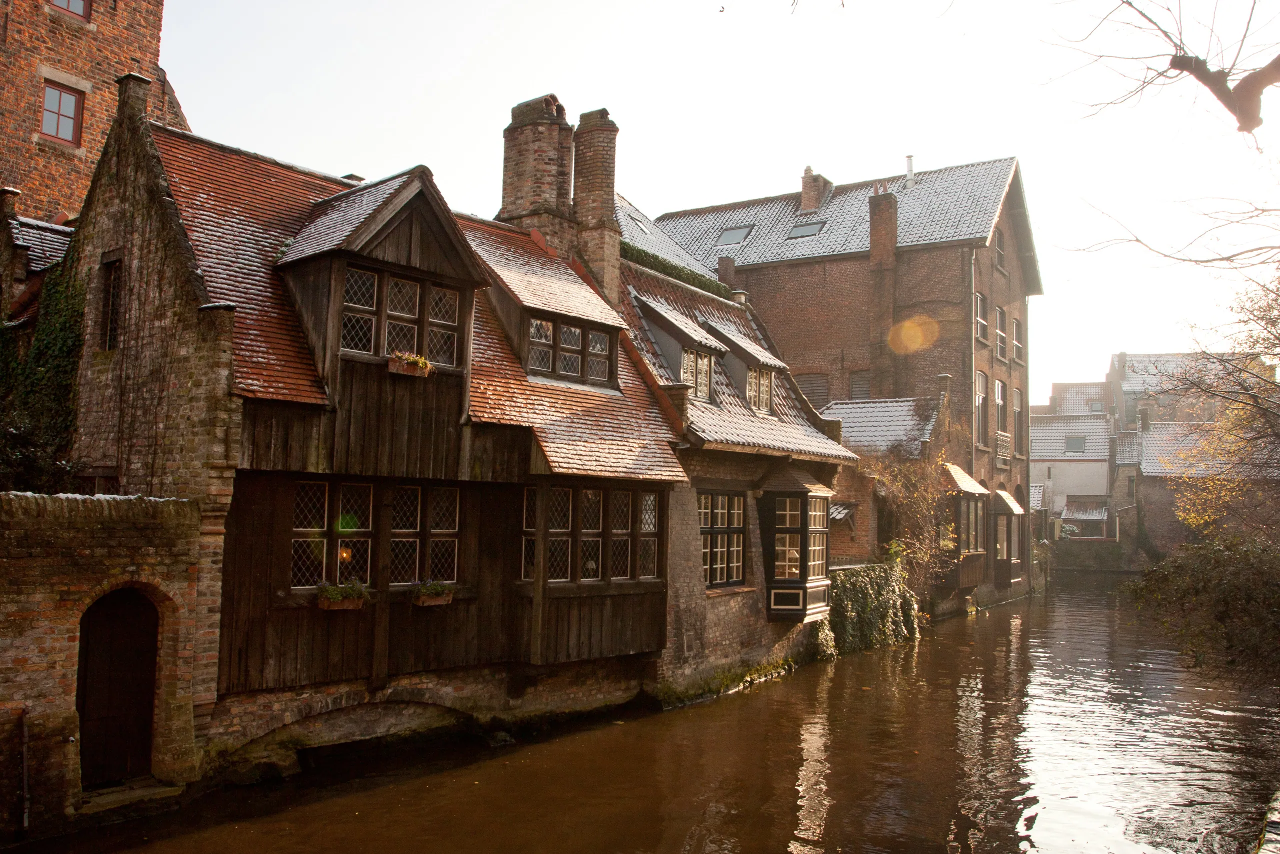 Canals near the Hospital, Bruges