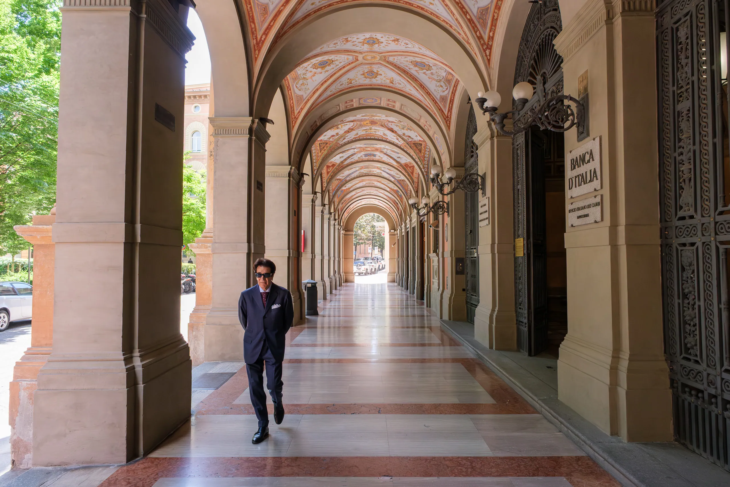 Dapper Gentleman of the Piazza Cavour, Bologna