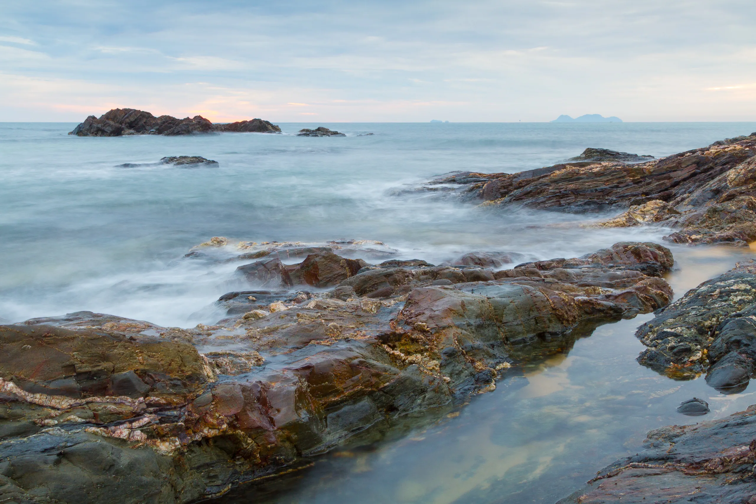 Sunrise at Tanjong Jara, Malaysia